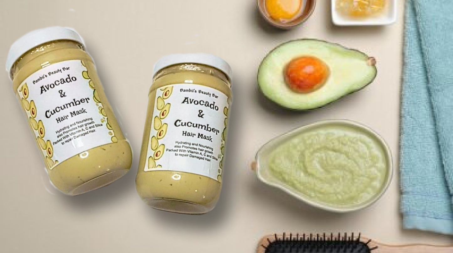 Avocado And Cucumber Hair Mask