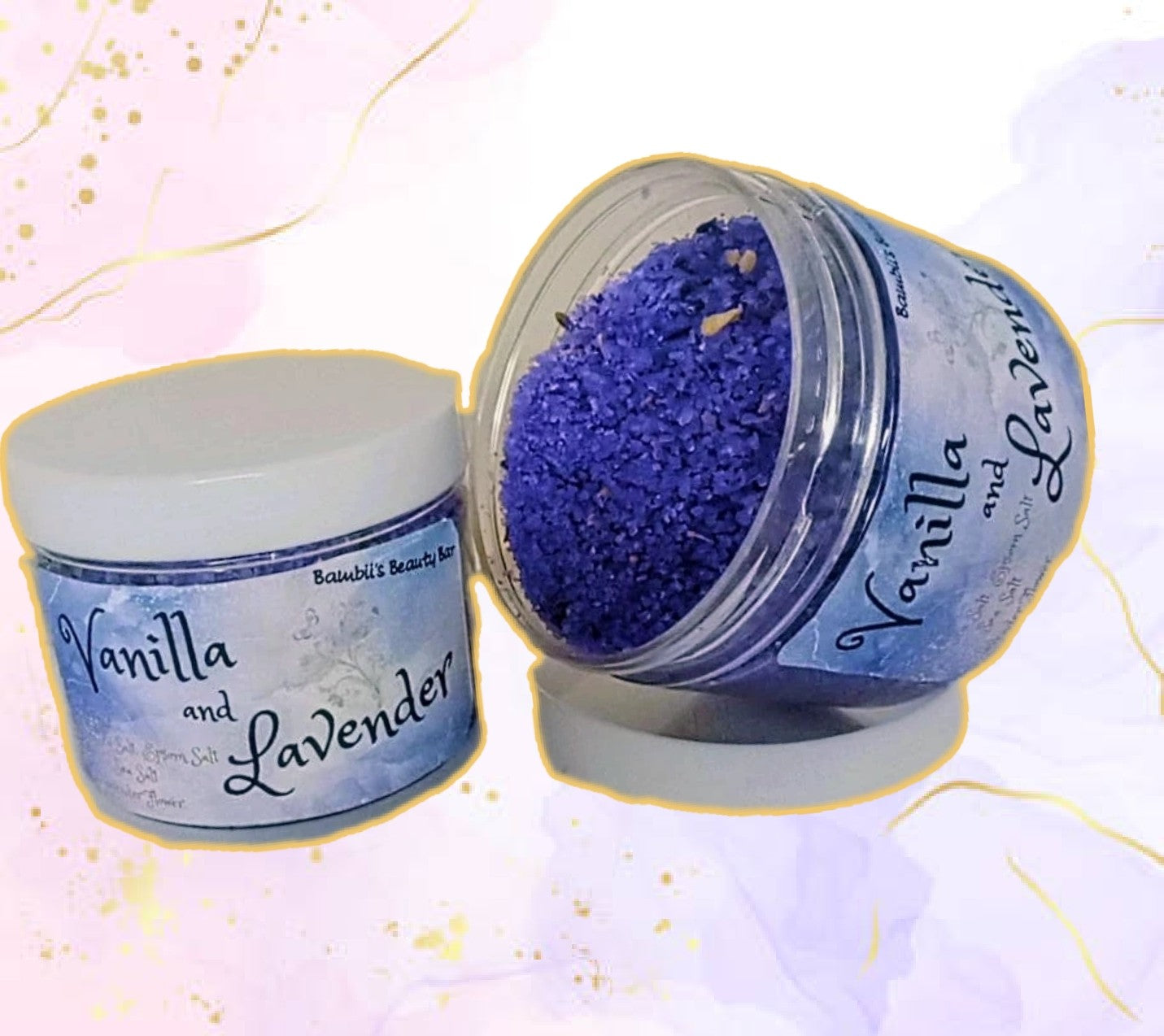 Lavender and Vanilla Bath Salts