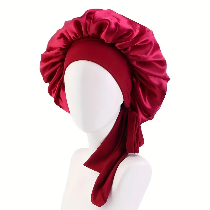 Satin Bowknot Bonnet