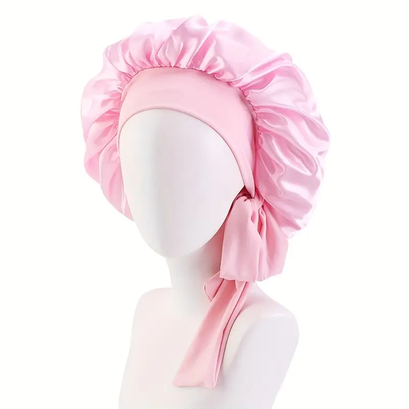 Satin Bowknot Bonnet