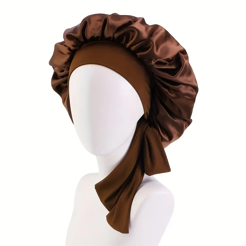 Satin Bowknot Bonnet