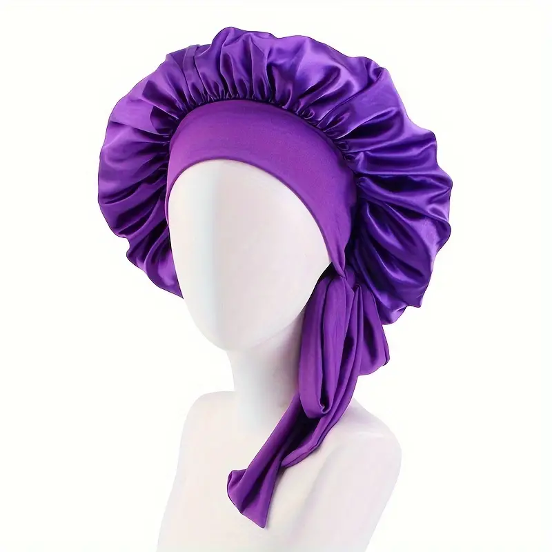 Satin Bowknot Bonnet